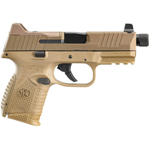 FN 509 COMPACT TACTICAL 9MM - 1-24RD 1-12RD NS FDE/FDE - Image 2