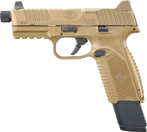 FN 509 TACTICAL 9MM LUGER - 2-10RD NS FDE/FDE - Image 3