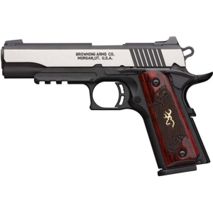 BROWNING 1911-380 BLACK LABEL - MEDALLION PRO 4.25"FS W/ RAIL - Image 2