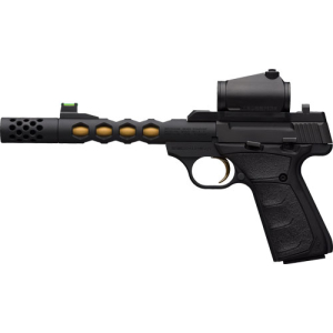 BROWNING BUCK MARK VISION UFX - 22LR 5.9" BLK/GOLD W/ VORTEX - Image 2