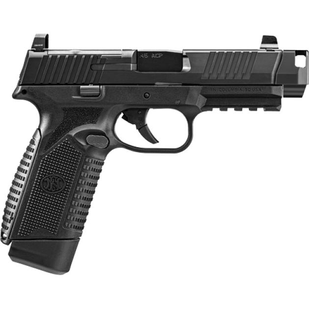 FN 545 MRD QD COMPENSATOR 45 - ACP NMS 2-10 RD MAGS BLACK