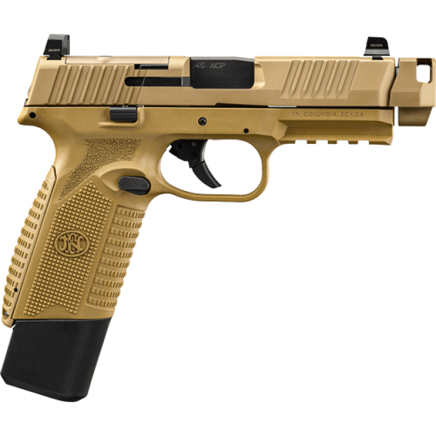 FN 545 MRD QD COMPENSATOR 45 - ACP NMS 2-10 RD MAGS FDE