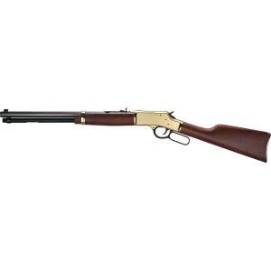 HENRY BIG BOY BRASS 45LC - SIDE GATE 20" OCTAGON WALNUT - Image 2