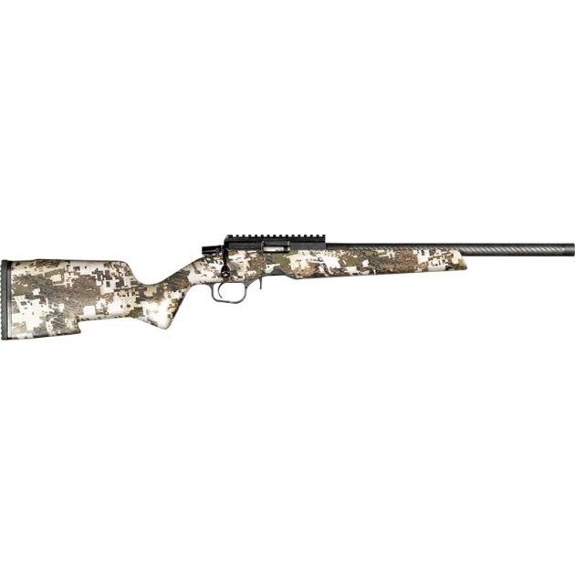CHRISTENSEN RANGER SITKA 22LR - 18" CF BBL/Stock Subalpine