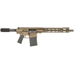 Diamondback DB1222C071 DB10  308 Win 20+1 13.50", Midnight Bronze, Carbon Lower, 9" M-LOK Handguard, Black Padded Buffer Tube/Magpul Grip
