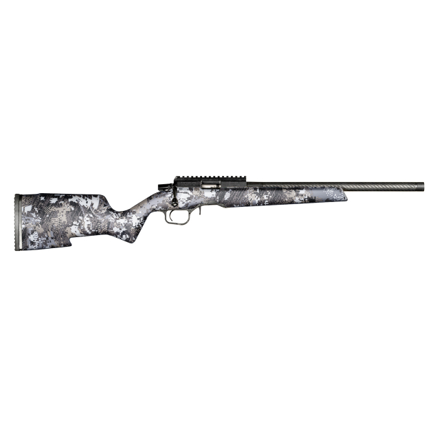 Christensen Arms 8011200600 Ranger 22 LR 10+1 18" Carbon Fiber/Threaded Barrel, Black Anodized Finish, Sitka Elevate II Camo Stock