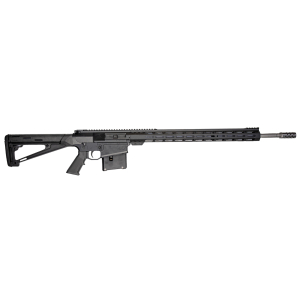 Great Lakes Firearms GL10LA65PRCSSBLK GLFA  6.5 PRC AR-10 5+1 24" Stainless Steel Black