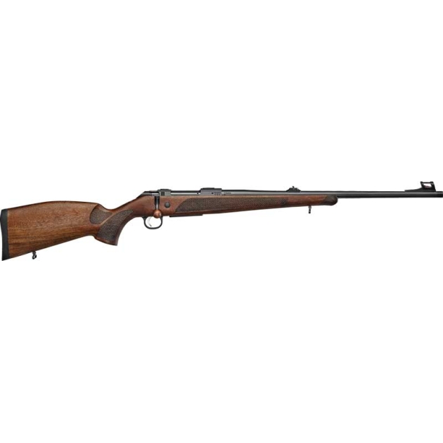CZ 600 ST3 LUX 300 WM 24" - SR M15X1 BARREL WALNUT STOCK
