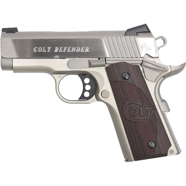 COLT DEFENDER 45ACP FS 3" - ALLOY/SS G10 BLACK CHERRY