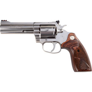 COLT KING COBRA 357MAG TARGET - 4" STAINLESS ADJ. SGT. WOOD