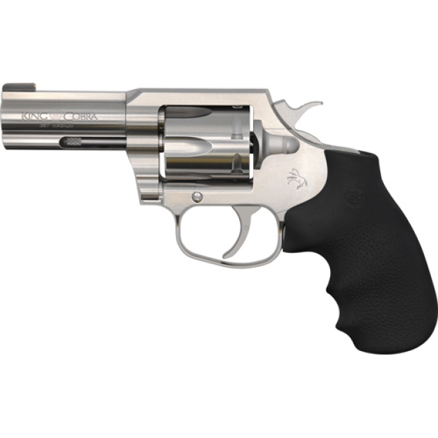 COLT KING COBRA 357MAG 3" - STAINLESS RUBBER BLACK