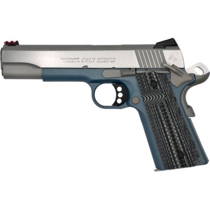 COLT GOVT COMPETITION 9MM - 5" BLUE TITANIUM/SS ADJ G10 - Image 2