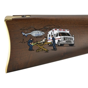 HENRY EMS TRIBUTE EDITION - 22S/L/LR 20" OCTAGON ENGRAVED - Image 2