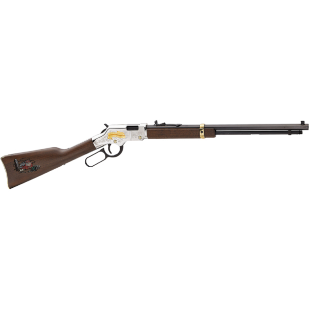 HENRY AMERICAN FARMER TRIBUTE - 22S/L/LR 20" OCTAGON ENGRAVED