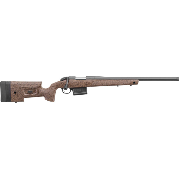 BERGARA B14 HMR 22-250 24" - BLACK CERA/BROWN MINI CHASSIS