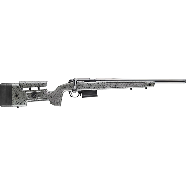 Bergara Rifles B14R001 B-14 Trainer Full Size 22 LR 10+1 18" Matte Blued Matte Barrel & Receiver, HMR w/Adj Cheek Piece Black Fleck Gray Synthetic Stock, Right Hand