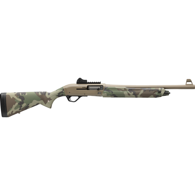 WINCHESTER SX4 DEFENDER 12GA - 3" 18.5" WOODLAND/FDE