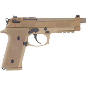 BERETTA M9A4 G 9MM 5.1" 10 RND - THREADED BBL TAN US OPTIC RDY