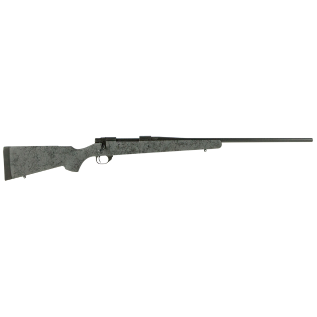 Howa HHS62601 M1500 HS Precision 270 Win 5+1 22" Barrel, Black Steel Receiver, Gray w/Black Webbing HS Precision Synthetic Stock