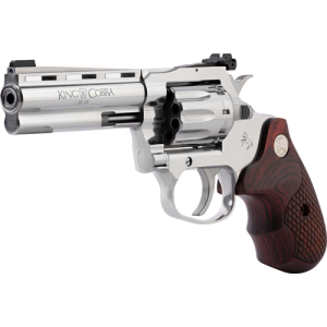 COLT KING COBRA 22LR 4.25" - STAINLESS SNAKE GRIPS (TALO) - Image 3