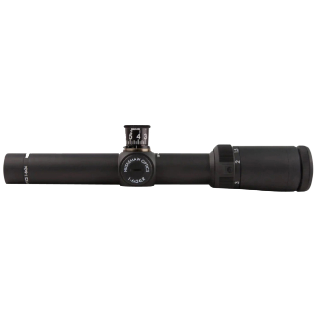 Huskemaw Optics 1016HO Tactical Hunter Black 1-6x24mm 30mm Tube, Illuminated HuntSmart Reticle