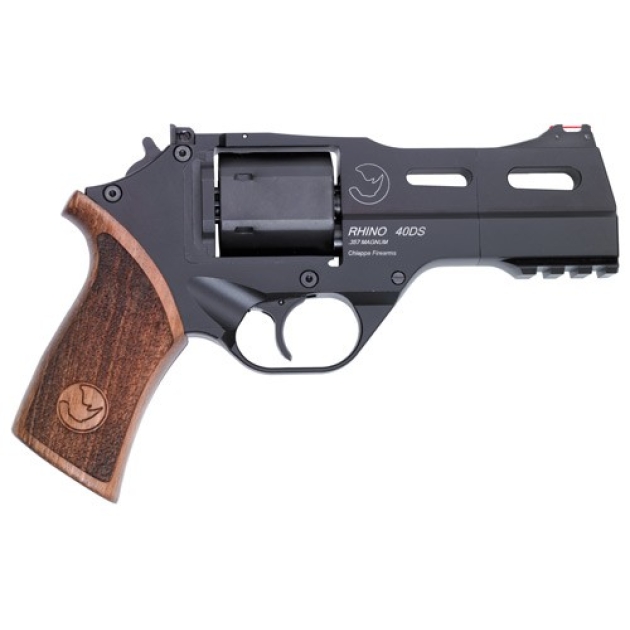 CHIAPPA RHINO 40DS 357MAG - 4" ADJ. SIGHT BLACK/WALNUT.