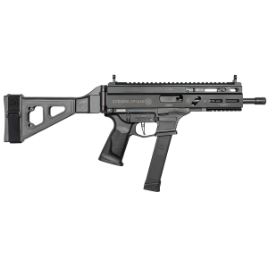Grand Power 810091152850 Stribog SP9A3G 9mm Luger 8" Black, SB Tactical Brace