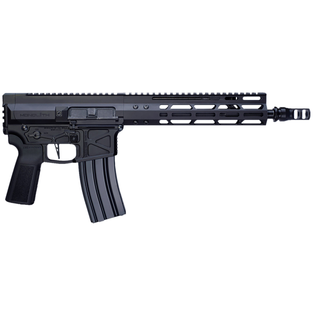 Global Ordnance LLC 197892003230 Monolith 15P 5.56x45mm NATO 30+1 12.50" Black Mono Barrel, M-LOK Handguard, Black Aluminum Picatinny Rail Receiver, Rear Picatinny Rail, B5 P-Grip 23 Grip