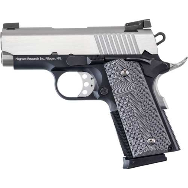 DESERT EAGLE 1911 UNDERCOVER - 45ACP 3" ADJ. BLACK G10