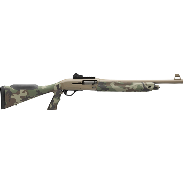 WINCHESTER SX4 EXT DEFENDER - 12GA 3" 18.5" WOODLAND/FDE