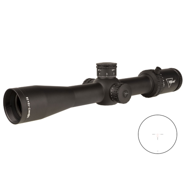 TRIJICON CREDO 2-10X36 BLK MRAD PT FFP
