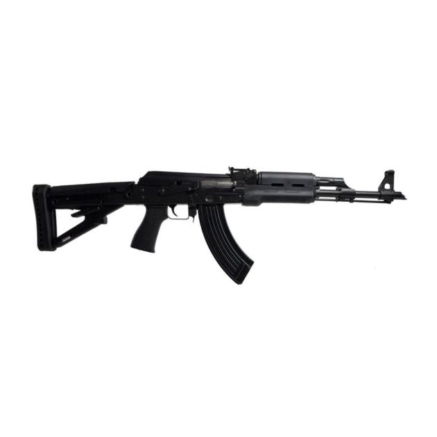 Zastava ZPAPM70 AK-47 Rifle BULGED TRUNNION 1.5MM RECEIVER - Black | 7.62x39 | 16.3" Chrome Lined Barrel | Hogue Handguard