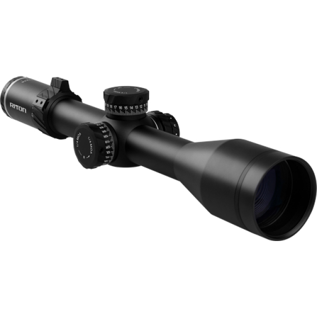 RITON 7 CONQUER SCOPE 4-32X56 - 34MM FFP ILLUM MOR MOA BLACK