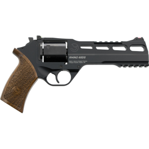 CHIAPPA RHINO 60SA 357MAG - 6" ADJ. SIGHT BLACK/WALNUT