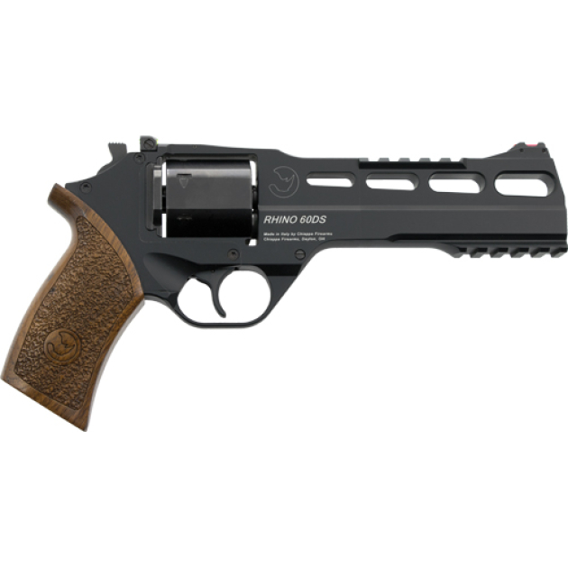CHIAPPA RHINO 60SA 357MAG - 6" ADJ. SIGHT BLACK/WALNUT