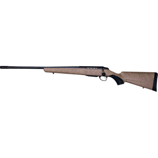 TIKKA T3X LITE 6.5CM LEFT H - ROUGHTECH TAN 24.3" BLUED/SYNT