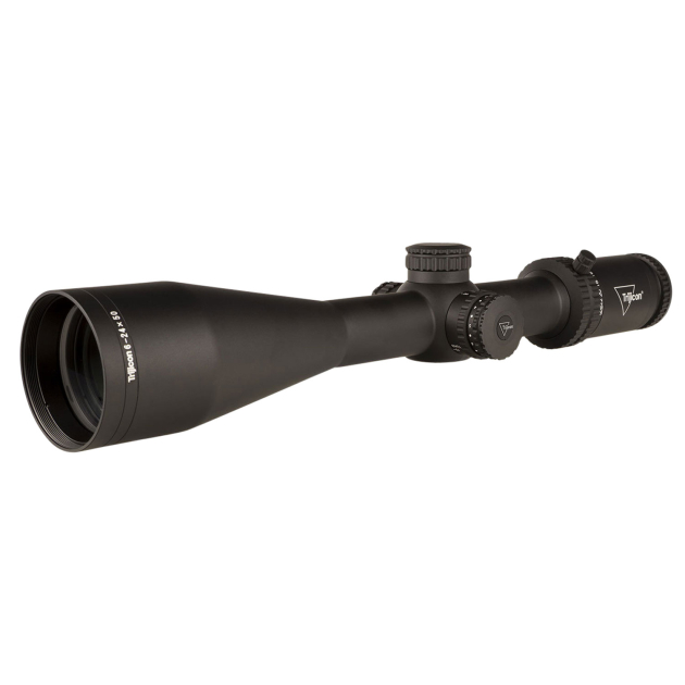 Trijicon 3000005 Tenmile Matte Black 6-24x50mm 30mm Tube LED Illuminated MRAD Ranging w/Red Dot Reticle