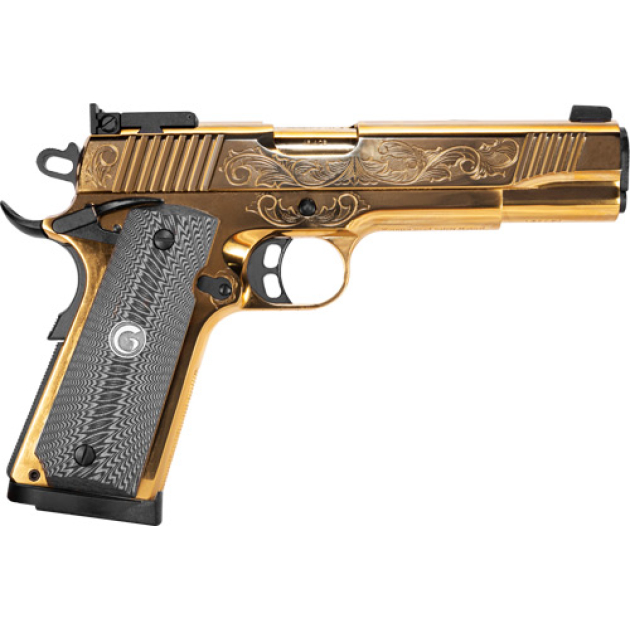 GIRSAN MC1911 MATCH GOV'T - ENGRAVED 45ACP ADJ. SGT GOLD