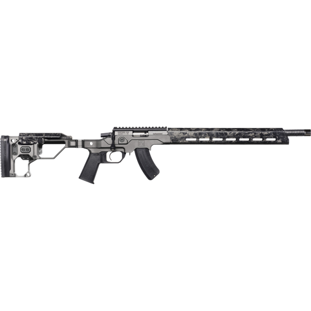 CHRISTENSEN MPR RIMFRE 22LR - 18" CF/CHASSIS TUNGST ADJ FLDG