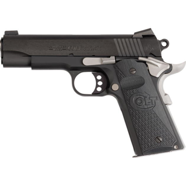 COLT NIGHT COMMANDER 45ACP - 4.25" 8-SHOT BLK CRKT/ALUM FRM