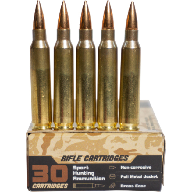 MKE 5.56X45 62GR LAP (M855) - BRASS CASE 2250RD CASE