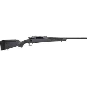 Savage Arms 57905 Impulse Driven Hunter 308 Win 4+1 18" Threaded, Matte Black Barrel/Rec, Gray Stock with Black Rubber Cheek Piece and Grips, Straight Pull Bolt