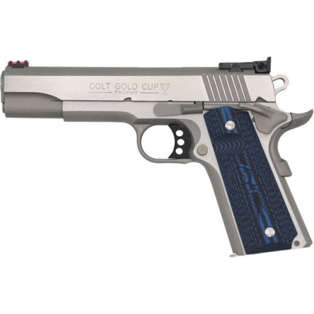 COLT GOLD CUP LITE 45ACP 5" - NOVAK RED FIBER OPTIC G10