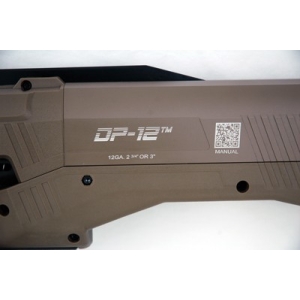 DP-12 12 GA DOUBLE BARREL PUMP - SHOTGUN 16 RDS FLAT DARK EARTH - Image 3