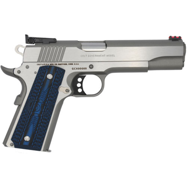 COLT GOLD CUP LITE 38 SUPER - SS NOVAK RED FIBER OPTIC G10