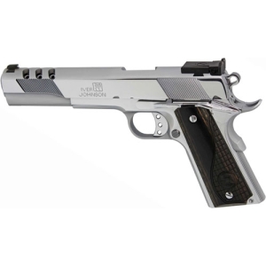 IVER JOHNSON EAGLE XL PORTED - 45ACP 6" ADJ POLISHED CHROME - Image 2
