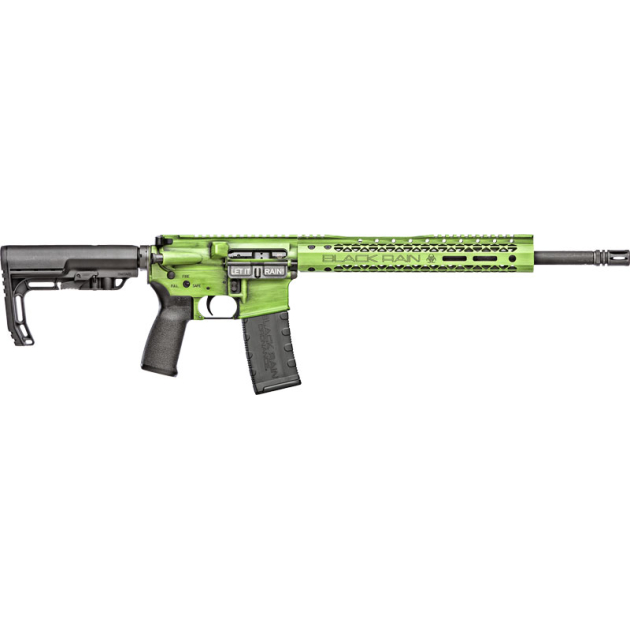 BLACK RAIN SPEC+ FUSION RIFLE - 5.56 16" ZOMBIE GREEN 30RD