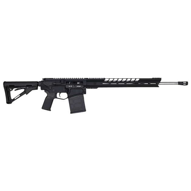Diamondback DB1033M001 DB10 6.5 Creedmoor 20" 5+1 Black Receiver & Stock/416-R Fluted SS Medium Barrel/Black Gold Lower/Adj Magpul CTR Stock/Magpul K2 Grip