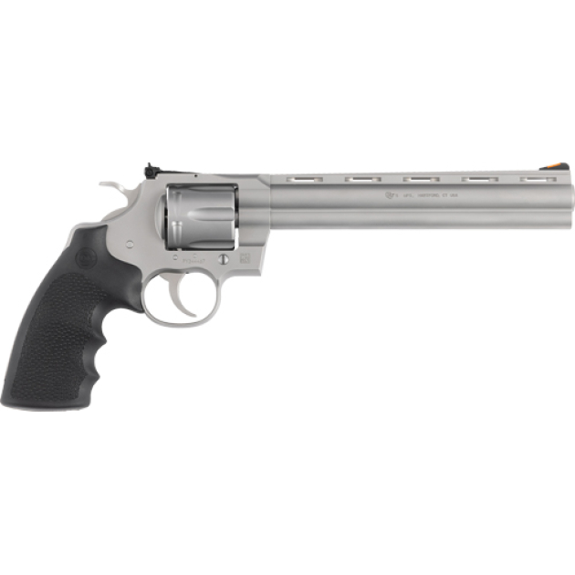 COLT PYTHON 357MAG 8" MATTE - SS ADJ SIGHT HOGUE GRIPS