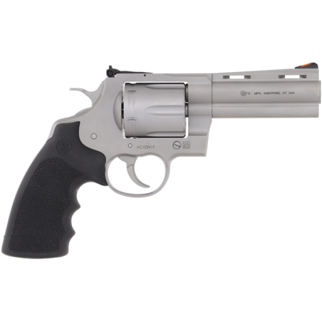 COLT ANACONDA 44MAG 4.25" - MATTE SS ADJ SIGHT HOGUE GRIPS